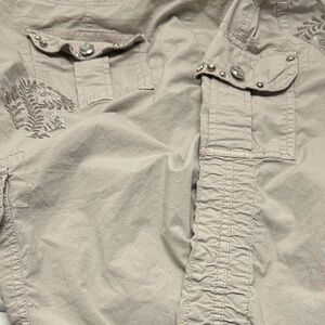 INC International Concepts light beige Cargo Pants 14